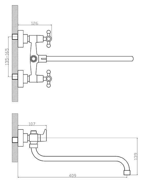 Смеситель Rossinka Silvermix G02-84 Смеситель Rossinka Silvermix G02-84