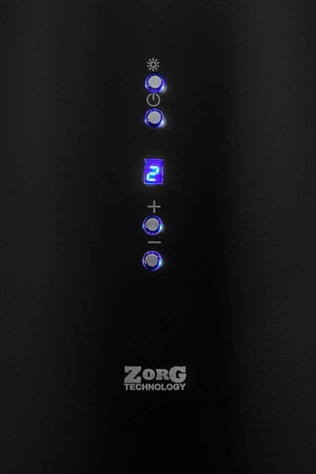 Вытяжка ZorG Technology Fiesta 1200 II 36 S (черный)
