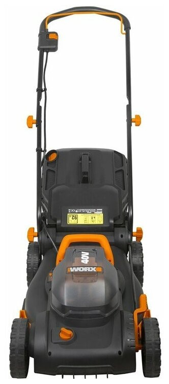 Аккумуляторная газонокосилка Worx WG743E Аккумуляторная газонокосилка Worx WG743E