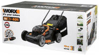 Аккумуляторная газонокосилка Worx WG743E