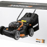 Аккумуляторная газонокосилка Worx WG743E Аккумуляторная газонокосилка Worx WG743E