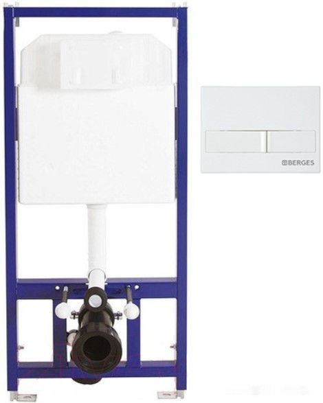 Система инсталляции Berges Wasserhaus Novum 525 040000 + L1 040011