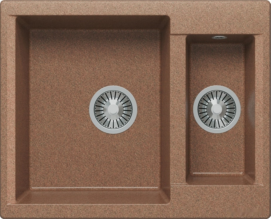 Кухонная мойка Polygran Brig-620 (терракот 307)