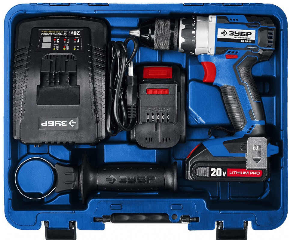 Дрель-шуруповерт ЗУБР DB-20 A5 Дрель-шуруповерт ЗУБР DB-20 A5