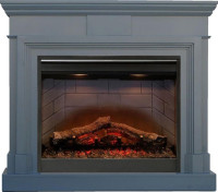 Камин Smolcom Stamford SYM26/MB (серый)