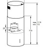Вытяжка Maunfeld Ford 39 Isla Sensor Black