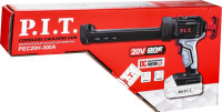 Пистолет для герметика P.I.T. PEC20H-300A Solo (без АКБ)