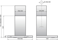 Вытяжка Elikor Квадра 90П-650-К3Д (белый)