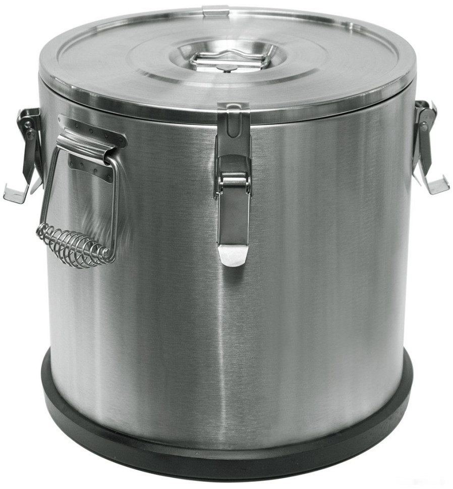 Термос для еды Luxstahl кт986 25л (нержавеющая сталь)