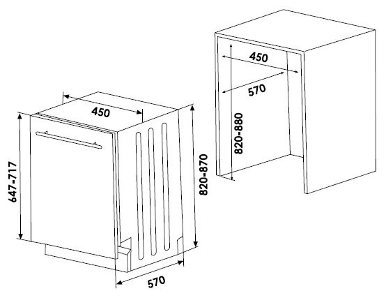 Посудомоечная машина Schaub Lorenz SLG VI4110 Посудомоечная машина Schaub Lorenz SLG VI4110