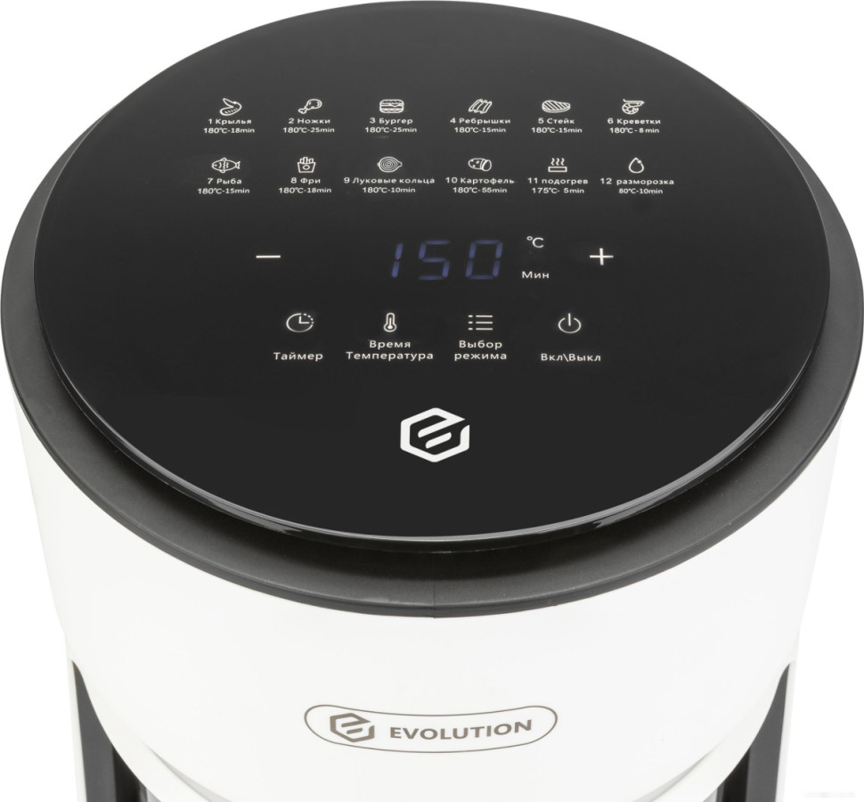 Фритюрница Evolution AirMaster Glass 1GL3 Фритюрница Evolution AirMaster Glass 1GL3