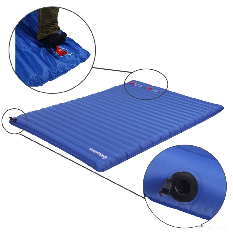 Туристический коврик KingCamp Pump Airbed Double [KM3589]