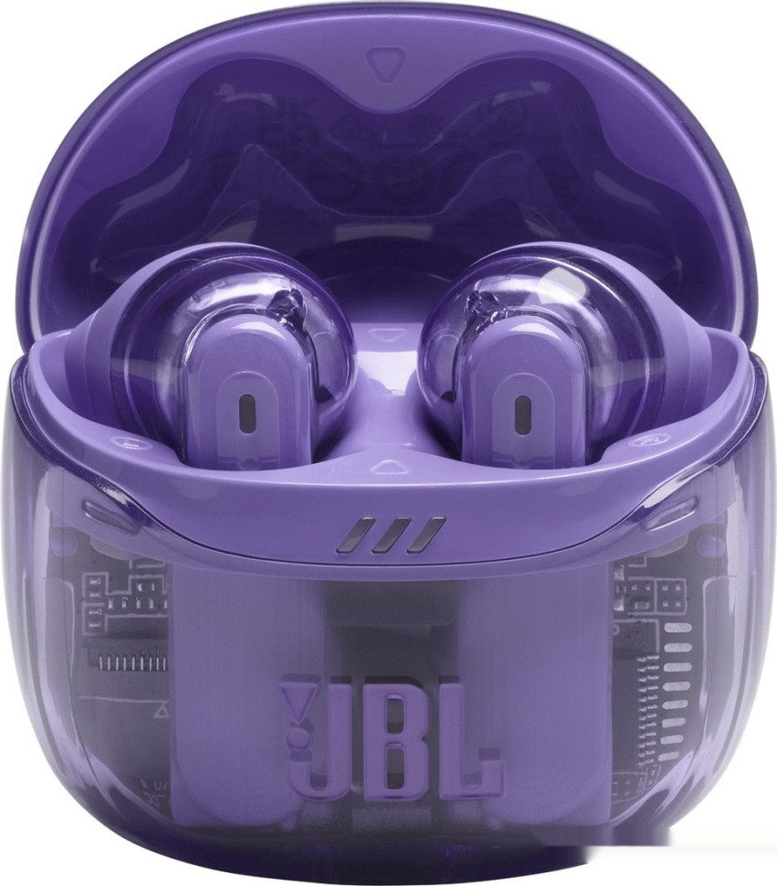 Наушники JBL Tune Flex 2 Ghost (фиолетовый)