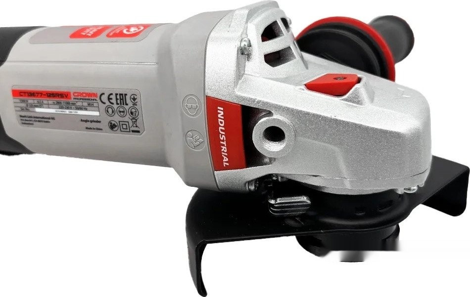 Угловая шлифмашина Crown CT13677-125RSV Угловая шлифмашина Crown CT13677-125RSV