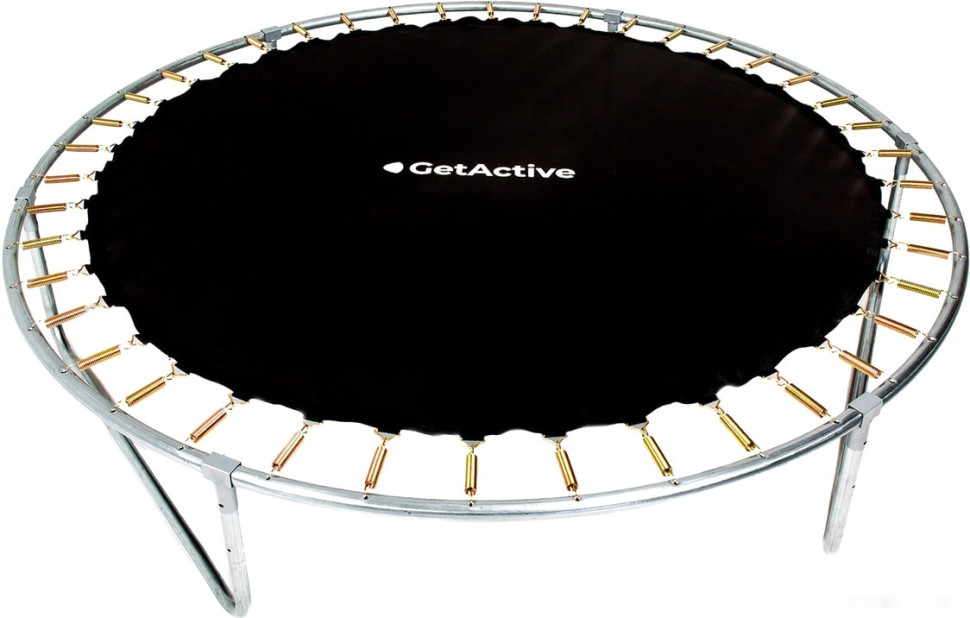 Батут GetActive Jump 10ft - 312 см с лестницей, внешней сеткой (синий) Батут GetActive Jump 10ft - 312 см с лестницей, внешней сеткой (синий)