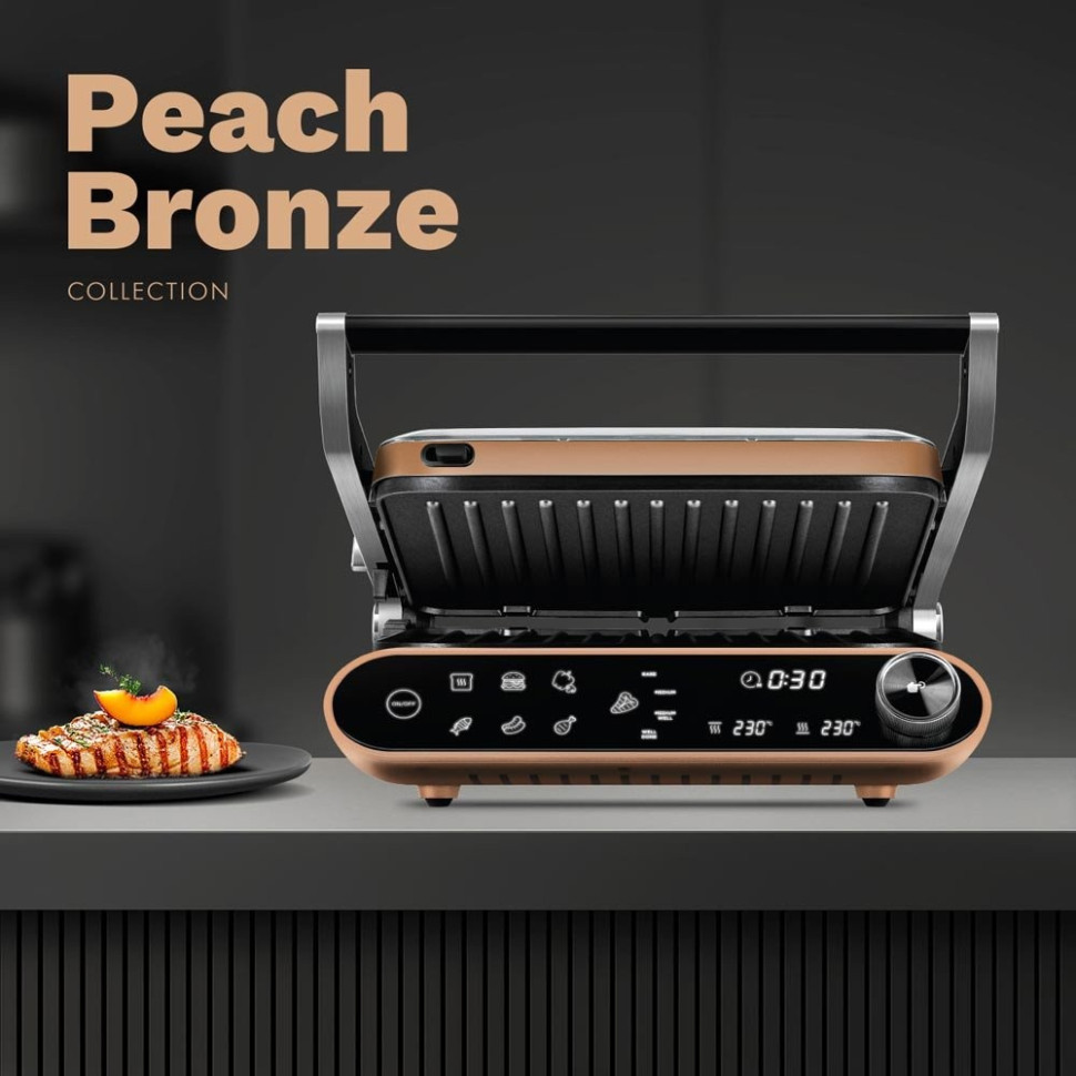 Электрогриль Redmond SteakMaster GM303 (бронзовый) Электрогриль Redmond SteakMaster GM303 (бронзовый)