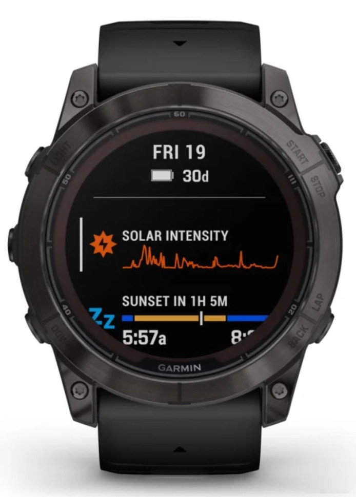 Умные часы Garmin Fenix 7X Pro Sapphire Solar (карбоново-серый титан/черный) Умные часы Garmin Fenix 7X Pro Sapphire Solar (карбоново-серый титан/черный)
