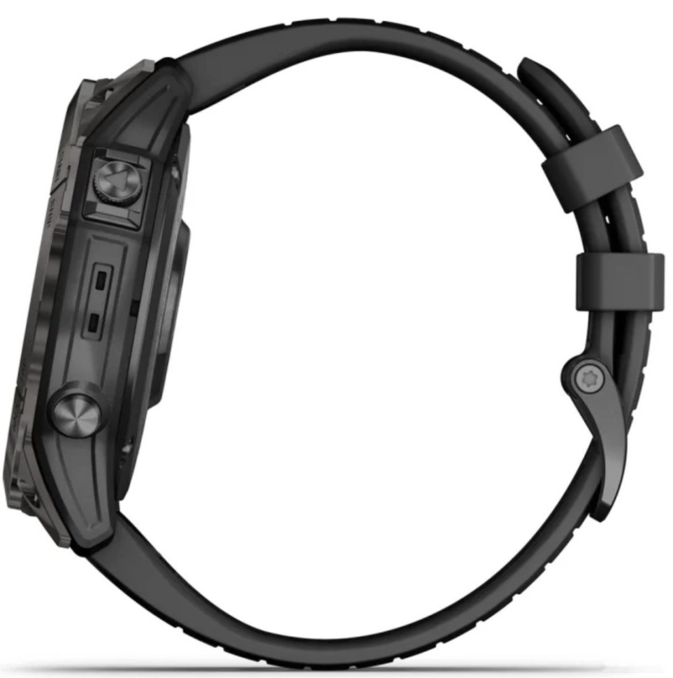 Умные часы Garmin Fenix 7X Pro Sapphire Solar (карбоново-серый титан/черный) Умные часы Garmin Fenix 7X Pro Sapphire Solar (карбоново-серый титан/черный)