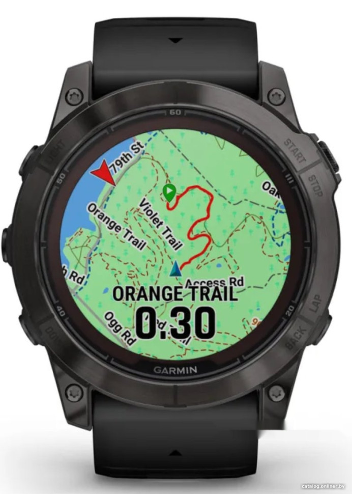 Умные часы Garmin Fenix 7X Pro Sapphire Solar (карбоново-серый титан/черный) Умные часы Garmin Fenix 7X Pro Sapphire Solar (карбоново-серый титан/черный)