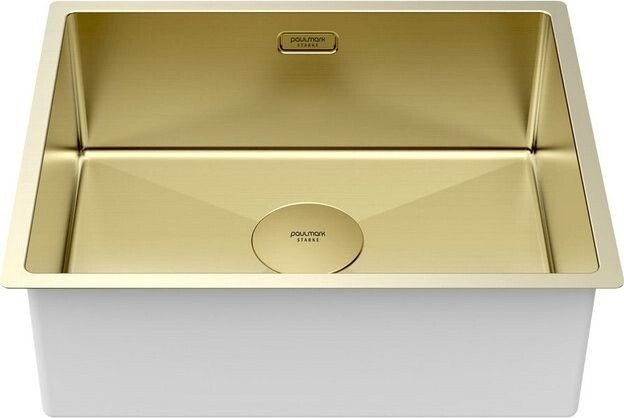 Кухонная мойка Paulmark Next 54 UNI PM215444-LG (золото/светлое золото) Кухонная мойка Paulmark Next 54 UNI PM215444-LG (золото/светлое золото)