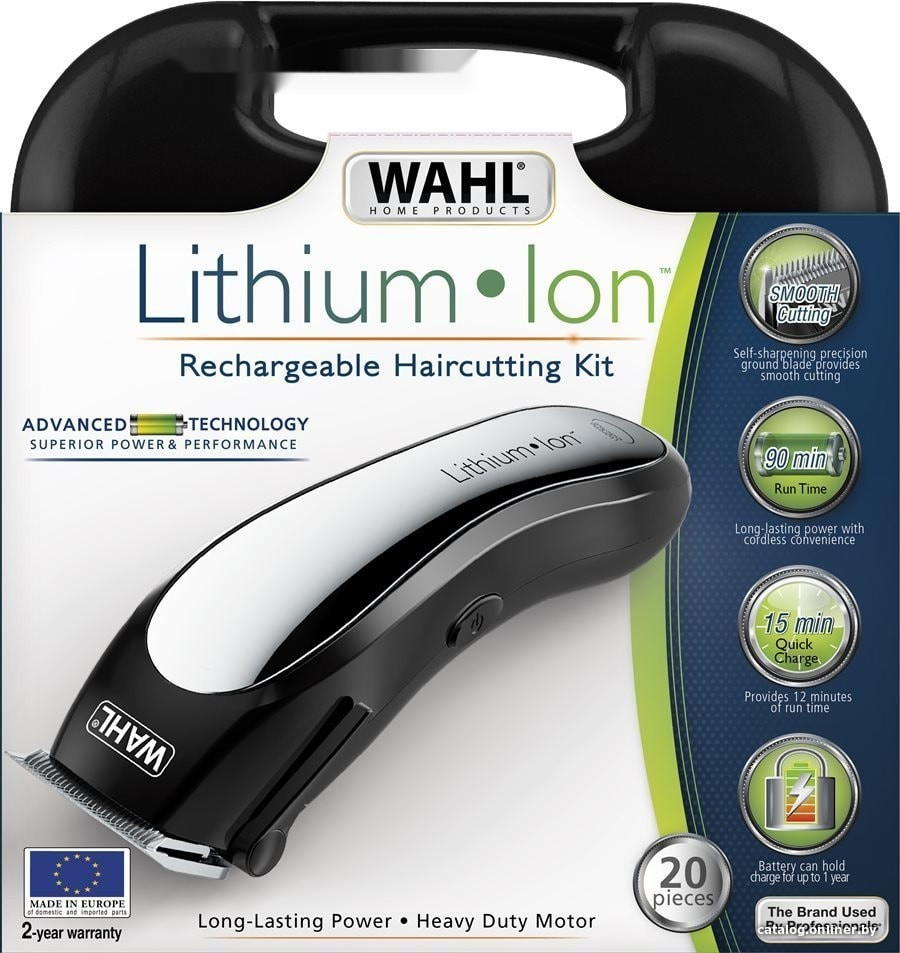 Машинка для стрижки волос Wahl Lithium Ion Clipper 79600-3116 Машинка для стрижки волос Wahl Lithium Ion Clipper 79600-3116