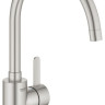 Смеситель Grohe Eurosmart Cosmopolitan 32843DC2 (матовая сталь)