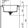 Кухонная мойка Franke S2D 611-78 оникс 143.0618.368