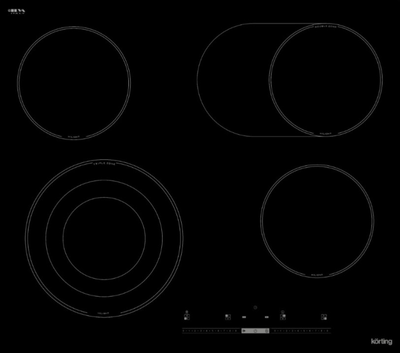 Варочная панель Korting HK 63910 B