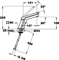 Смеситель Teka Icon Red