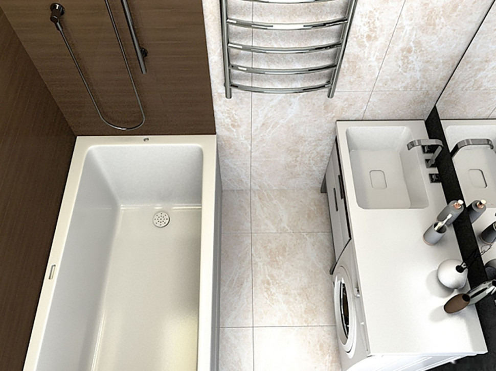 Умывальник Madera Kamilla 120х48 (левый)