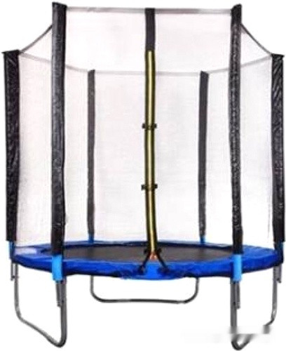 Батут Atlas Sport 140 см - 4.5ft (внешняя сетка, синий)