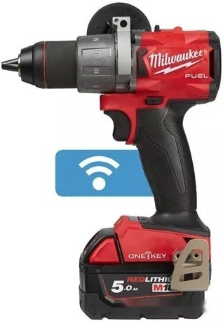 Дрель-шуруповерт Milwaukee M18 ONEDD2-502X 4933464525 (с 2-мя АКБ, кейс)