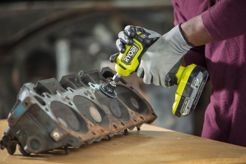 Шлифовальная машина Ryobi HP RDG18C-0 (без АКБ) Шлифовальная машина Ryobi HP RDG18C-0 (без АКБ)