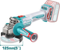 Угловая шлифмашина Total TAGLI27153 (без АКБ)