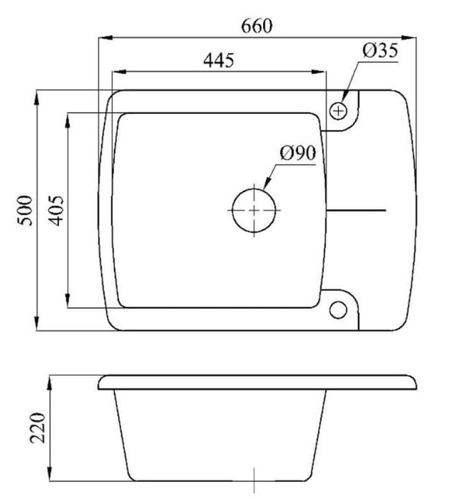 Кухонная мойка БелЭворс Flexi L (серый) Кухонная мойка БелЭворс Flexi L (серый)