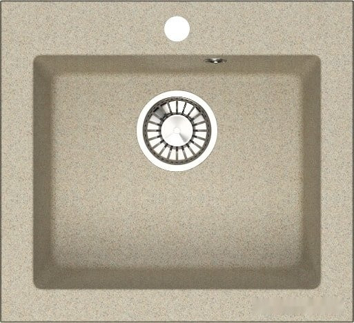 Кухонная мойка Berge BR-4803 (песочный матовый)
