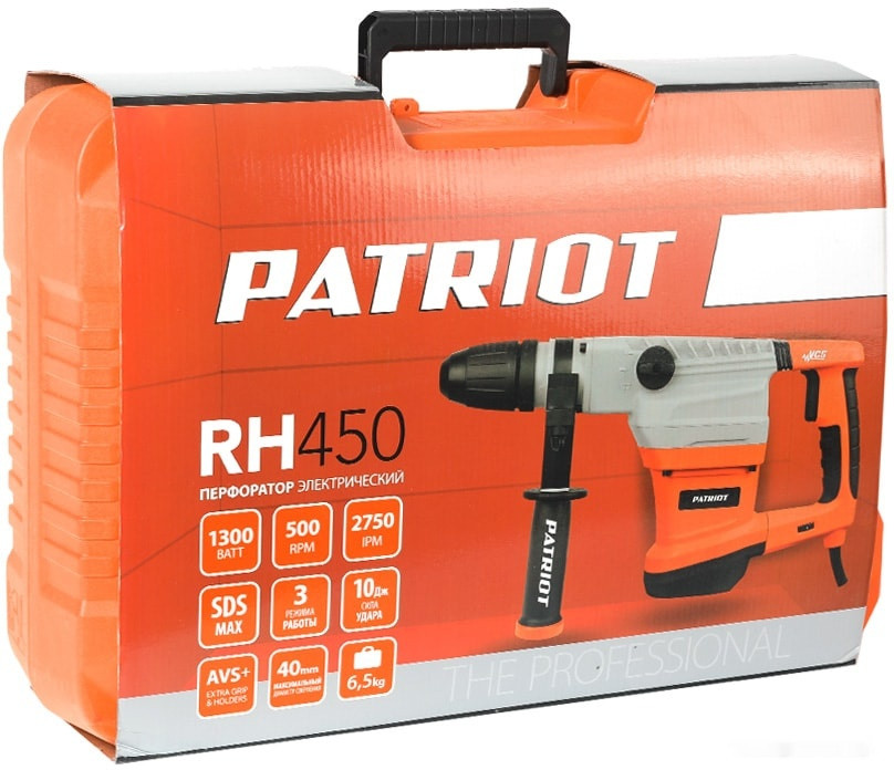 Перфоратор Patriot RH 450 140301450 Перфоратор Patriot RH 450 140301450