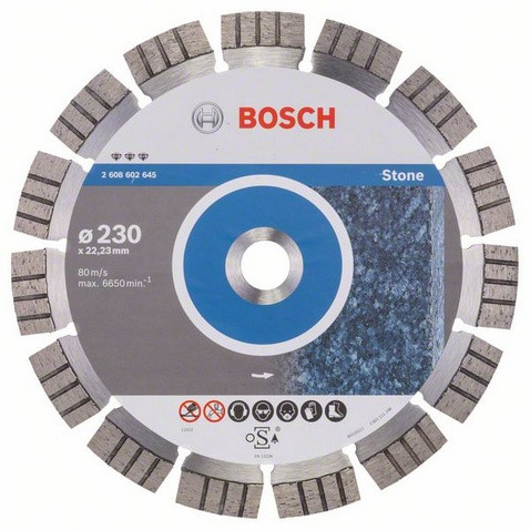 Круг отрезной  Bosch Best for Stone 230 мм 1шт.