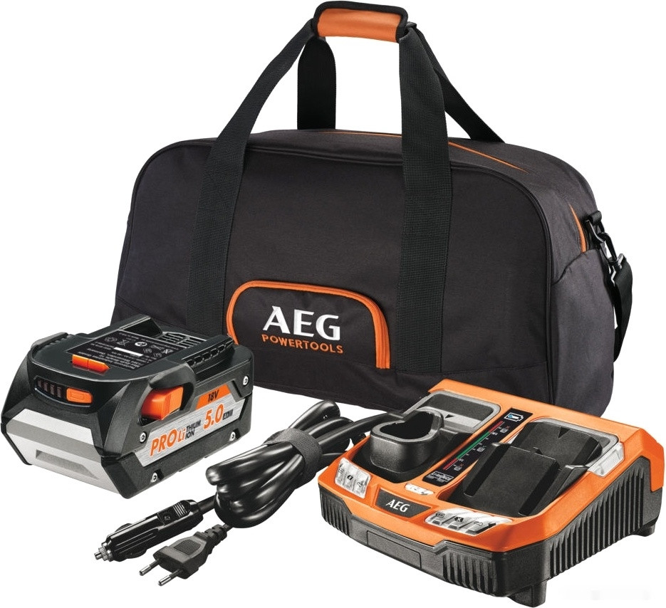 Аккумулятор для инструмента AEG Powertools SET L1850BLK 4932451629 (18В/5.0 а*ч)