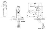 Смеситель Bravat Fit F1135188CP