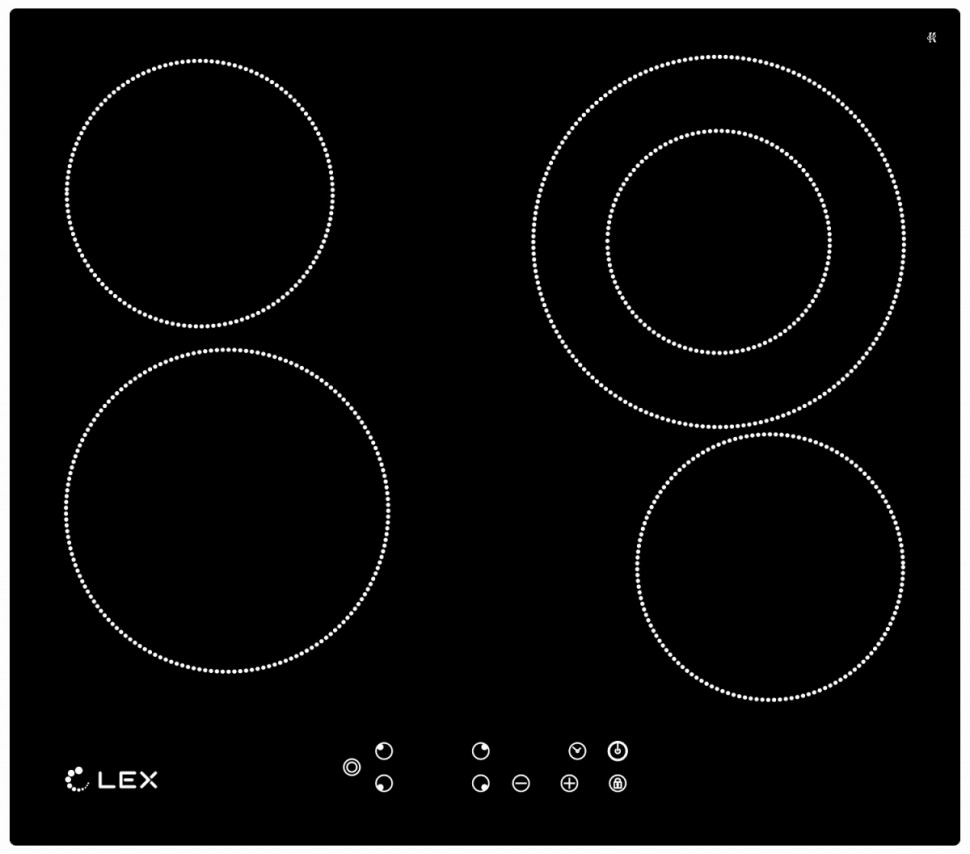 Варочная панель LEX EVH 641 BL