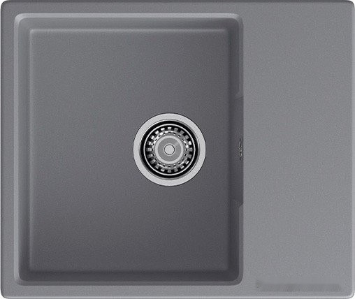 Кухонная мойка GranFest Urban GF-UR-658L (темно-серый)
