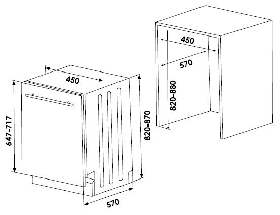 Посудомоечная машина Schaub Lorenz SLG VI4210 Посудомоечная машина Schaub Lorenz SLG VI4210
