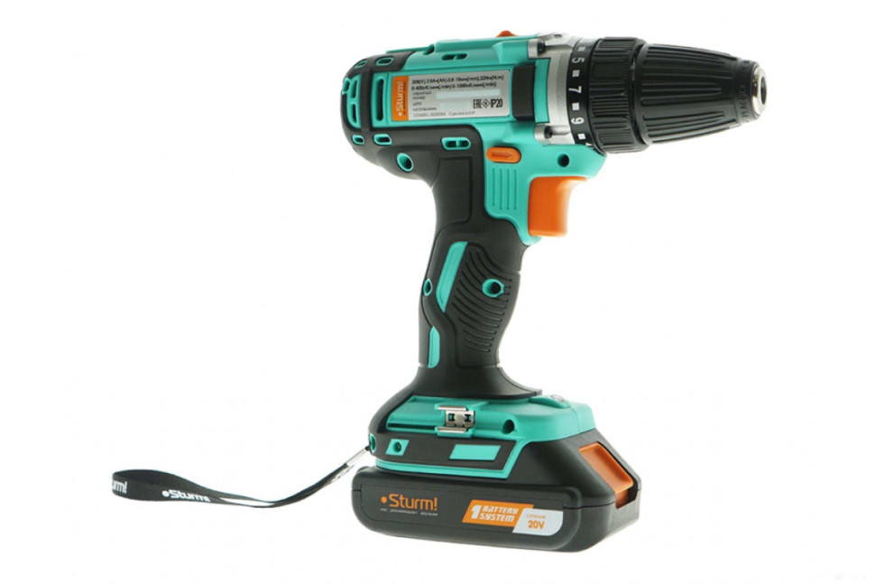 Дрель-шуруповерт Sturm CD3620 (с 2-мя АКБ, кейс) Дрель-шуруповерт Sturm CD3620 (с 2-мя АКБ, кейс)