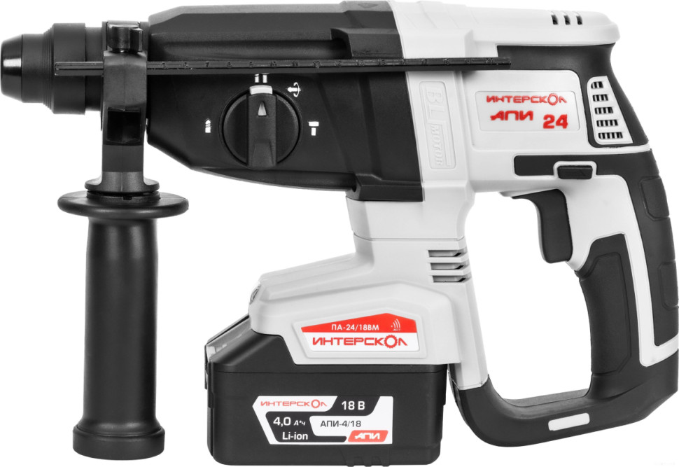 Перфоратор Интерскол ПА-24/18ВM (без АКБ, кейс) Перфоратор Интерскол ПА-24/18ВM (без АКБ, кейс)