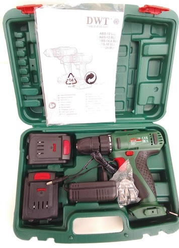 Дрель-шуруповерт DWT ABS-18 L-2 BMC (с 2-мя АКБ, кейс) Дрель-шуруповерт DWT ABS-18 L-2 BMC (с 2-мя АКБ, кейс)