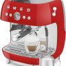Рожковая кофеварка Smeg EGF03RDEU Рожковая кофеварка Smeg EGF03RDEU