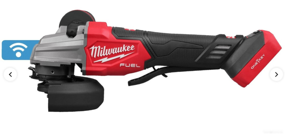 Угловая шлифмашина Milwaukee M18 Fuel One-Key M18FSAGSVO125X-0X 4933493552 (без АКБ, кейс)