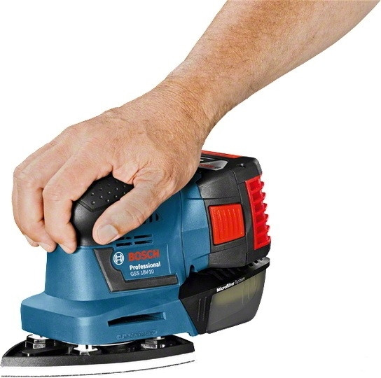 Шлифовальная машина Bosch GSS 18V-10 Professional