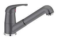 Смеситель Blanco Daras-s (гранит) темная скала